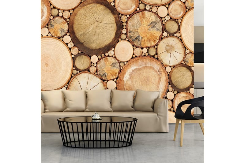 Valokuvatapetti Wood Grains 100x70 - Artgeist sp. z o. o. - Sisustustuotteet - Seinäkoristeet - Tapetit - Valokuvatapetit