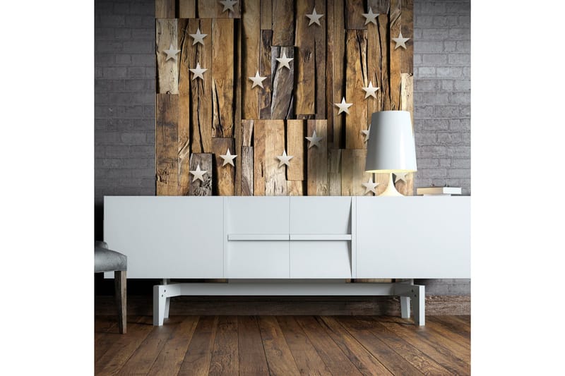 Valokuvatapetti Wooden Constellation 50x1000, Artgeist sp. z o. o.