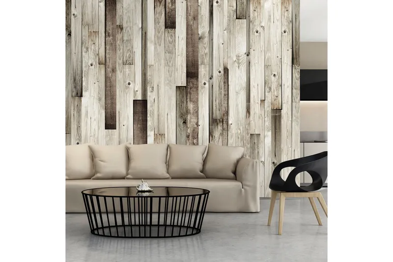Valokuvatapetti Wooden Floor 350x245, Artgeist sp. z o. o.