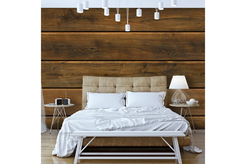 Valokuvatapetti Wooden Harmony 350x245 - Artgeist sp. z o. o. - Sisustustuotteet - Seinäkoristeet - Tapetit - Valokuvatapetit