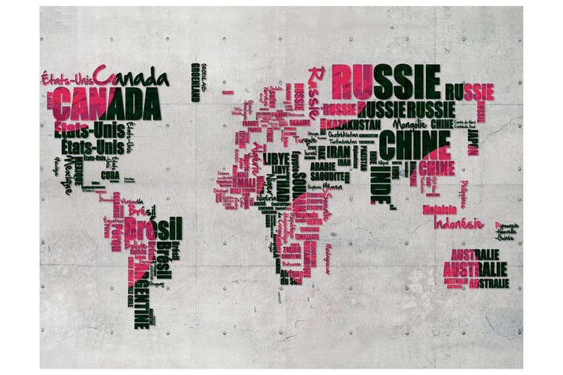 Valokuvatapetti World of Travel 200x154 - Artgeist sp. z o. o. - Sisustustuotteet - Seinäkoristeet - Tapetit - Valokuvatapetit