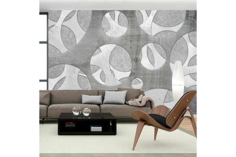 Valokuvatapetti Woven Of Grays 250x175, Artgeist sp. z o. o.