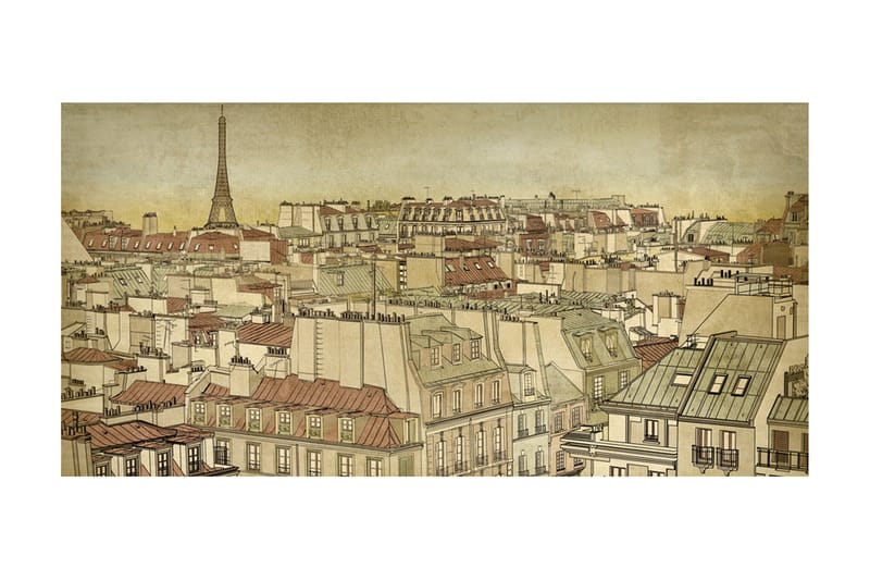 Valokuvatapetti XXL Good Bye Paris! 550x270, Artgeist sp. z o. o.