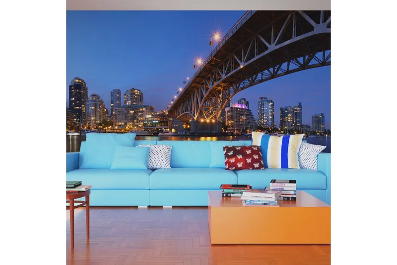 Valokuvatapetti XXL Granville Bridge Vancouver 550x270, Artgeist sp. z o. o.
