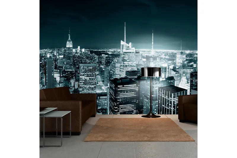 Valokuvatapetti XXL New York Yöelämä 550x270, Artgeist sp. z o. o.