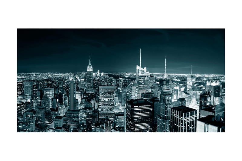 Valokuvatapetti XXL New York Yöelämä 550x270 - Artgeist sp. z o. o. - Sisustustuotteet - Seinäkoristeet - Tapetit - Valokuvatapetit