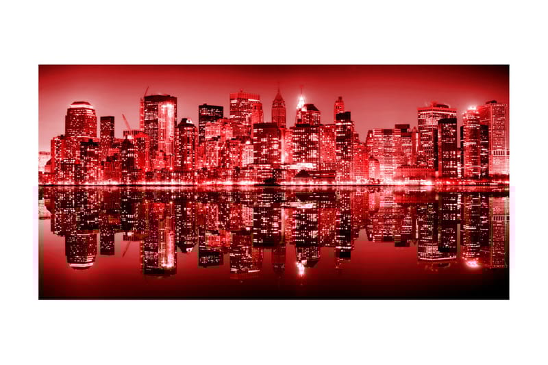 Valokuvatapetti XXL Red-Hot NYC 550x270 - Artgeist sp. z o. o. - Sisustustuotteet - Seinäkoristeet - Tapetit - Valokuvatapetit