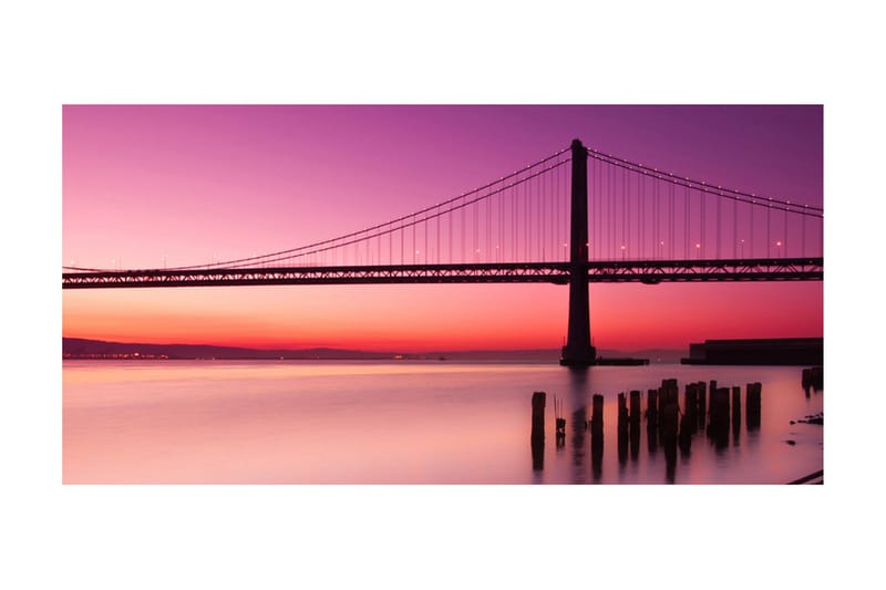 Valokuvatapetti XXL San Francisco Bay 550x270 - Artgeist sp. z o. o. - Sisustustuotteet - Seinäkoristeet - Tapetit - Valokuvatapetit