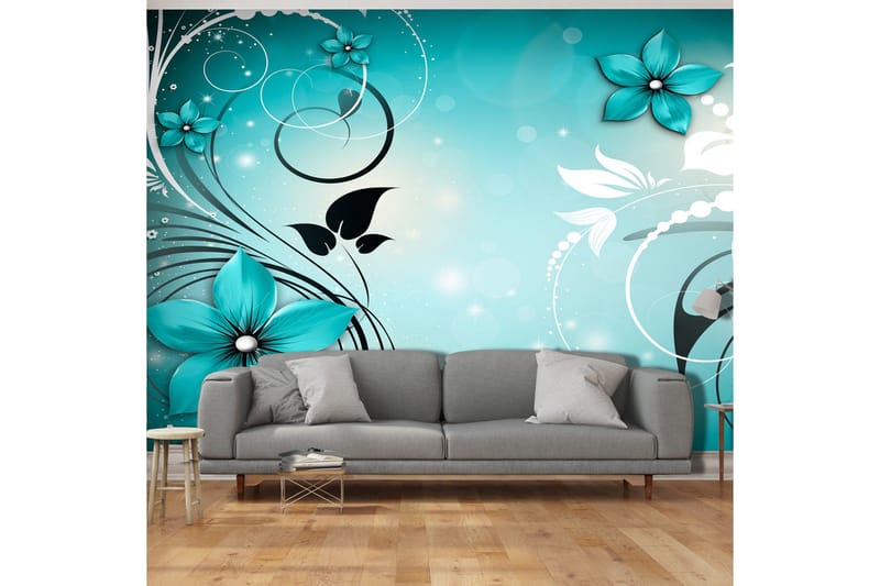 Valokuvatapetti XXL Sapphire Winter 500x280, Artgeist sp. z o. o.