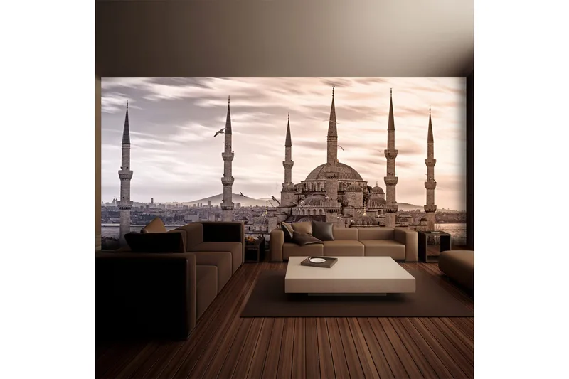 Valokuvatapetti XXL Sininen Moskeija Istanbul 550x270, Artgeist sp. z o. o.