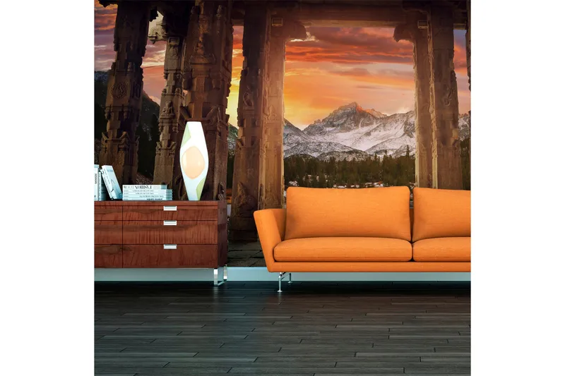 Valokuvatapetti XXL Trail Of Rocky Temples 550x270, Artgeist sp. z o. o.