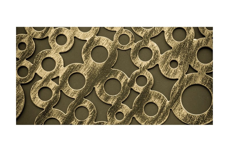 Valokuvatapetti XXL Vanhat messinkirenkaat 550x270 - Artgeist sp. z o. o. - Sisustustuotteet - Seinäkoristeet - Tapetit - Valokuvatapetit