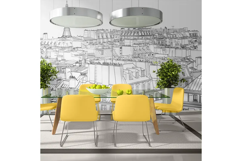 Valokuvatapetti XXL Parisian S Sketchbook 550x270, Artgeist sp. z o. o.