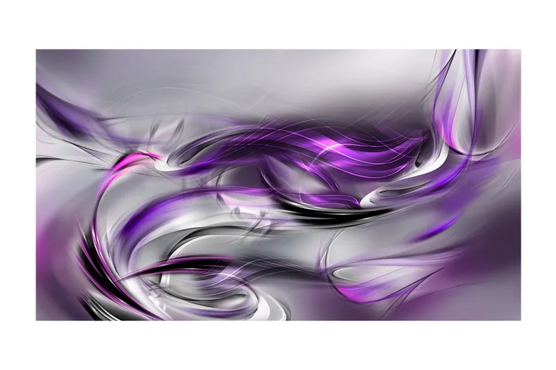 Valokuvatapetti XXL Purple Swirls II 500x280 - Artgeist sp. z o. o. - Sisustustuotteet - Seinäkoristeet - Tapetit - Valokuvatapetit