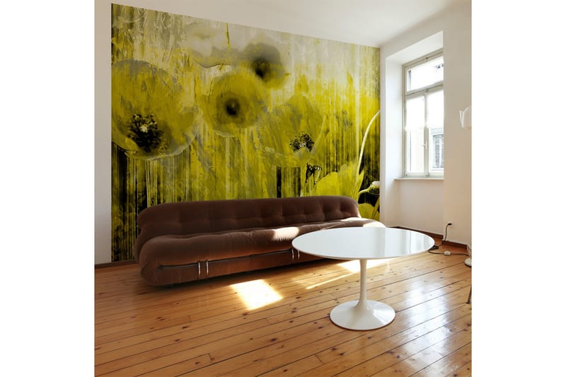 Valokuvatapetti Yellow Madness 150x105 - Artgeist sp. z o. o. - Sisustustuotteet - Seinäkoristeet - Tapetit - Valokuvatapetit