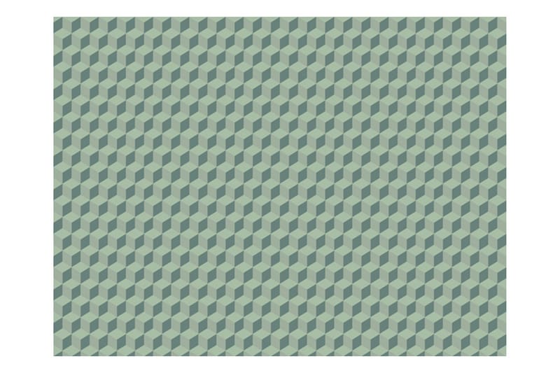 Valokuvatapetti Yksiväriset kuutiot 200x154 - Artgeist sp. z o. o. - Sisustustuotteet - Seinäkoristeet - Tapetit - Valokuvatapetit