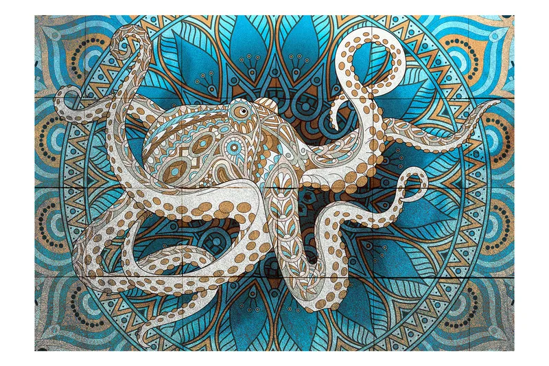 Valokuvatapetti Zen Octopus 100x70, Artgeist sp. z o. o.