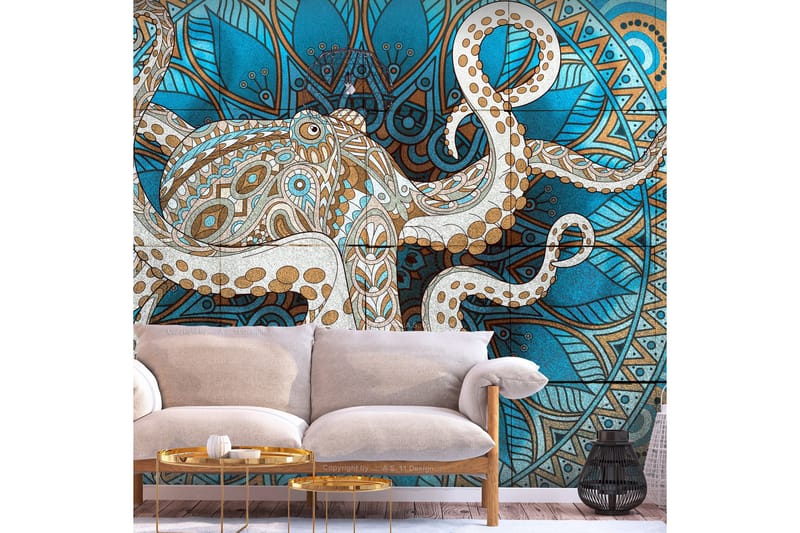Valokuvatapetti Zen Octopus 300x210 - Artgeist sp. z o. o. - Sisustustuotteet - Seinäkoristeet - Tapetit - Valokuvatapetit