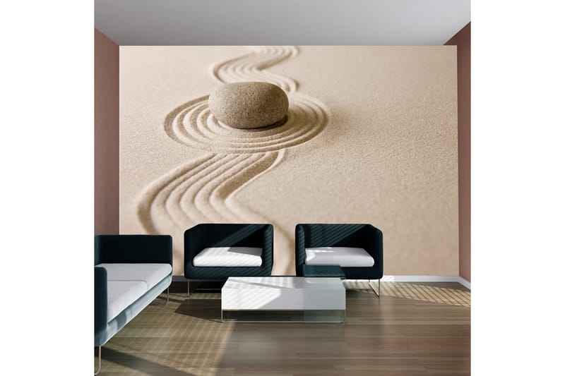Valokuvatapetti Zen Sand Garden 200x154 - Artgeist sp. z o. o. - Sisustustuotteet - Seinäkoristeet - Tapetit - Valokuvatapetit
