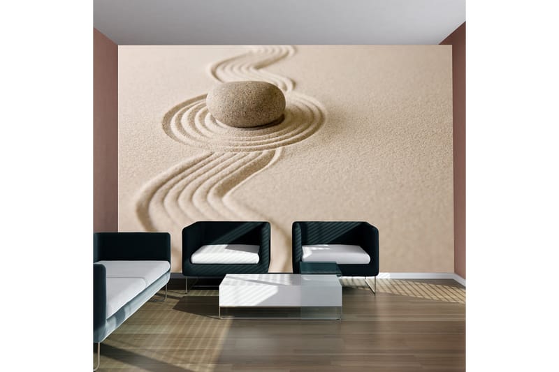 Valokuvatapetti Zen Sand Garden 200x154 - Artgeist sp. z o. o. - Sisustustuotteet - Seinäkoristeet - Tapetit - Valokuvatapetit