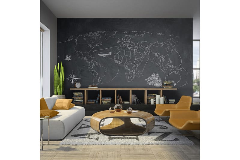 Valokuvatapetti Pieni matka Suuret matkat 400x309, Artgeist sp. z o. o.