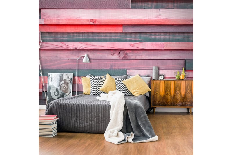 Valokuvatapetti Pink Manor 400x280, Artgeist sp. z o. o.