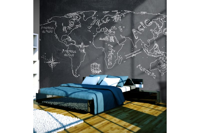 Valokuvatapetti Pieni Matka Suuret Matkat Ranska 200x154, Artgeist sp. z o. o.