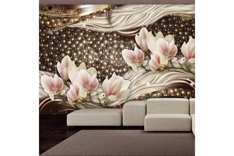 Valokuvatapetti Pearls And Magnolias 300x210 - Artgeist sp. z o. o. - Sisustustuotteet - Seinäkoristeet - Tapetit - Valokuvatapetit