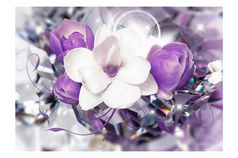 Valokuvatapetti Purple Empress 300x210 - Artgeist sp. z o. o. - Sisustustuotteet - Seinäkoristeet - Tapetit - Valokuvatapetit