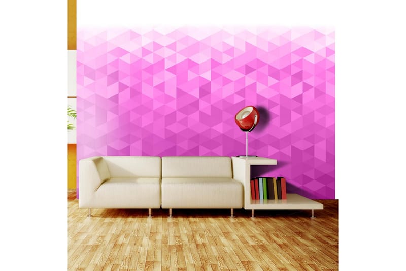Valokuvatapetti Pink Pixel 100x70, Artgeist sp. z o. o.