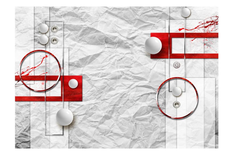 Valokuvatapetti Paper Abstraction 200x140 - Artgeist sp. z o. o. - Sisustustuotteet - Seinäkoristeet - Tapetit - Valokuvatapetit