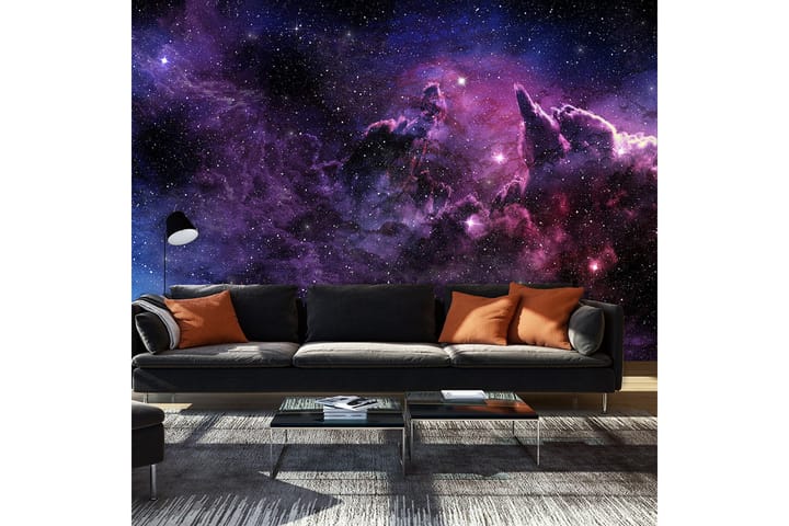 Valokuvatapetti Purple Nebula 100x70 - Artgeist sp. z o. o. - Valokuvatapetit