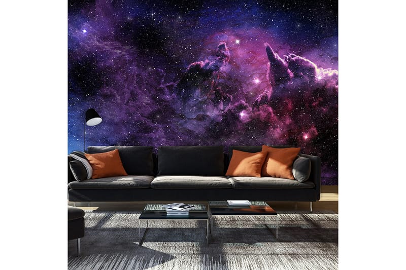 Valokuvatapetti Purple Nebula 200x140 - Artgeist sp. z o. o. - Valokuvatapetit