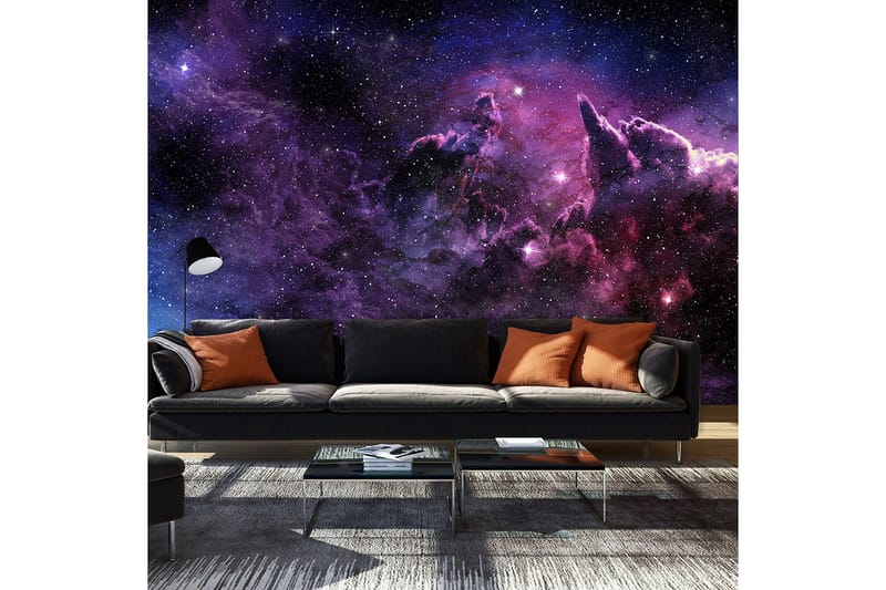 Valokuvatapetti Purple Nebula 300x210 - Artgeist sp. z o. o. - Sisustustuotteet - Seinäkoristeet - Tapetit - Valokuvatapetit