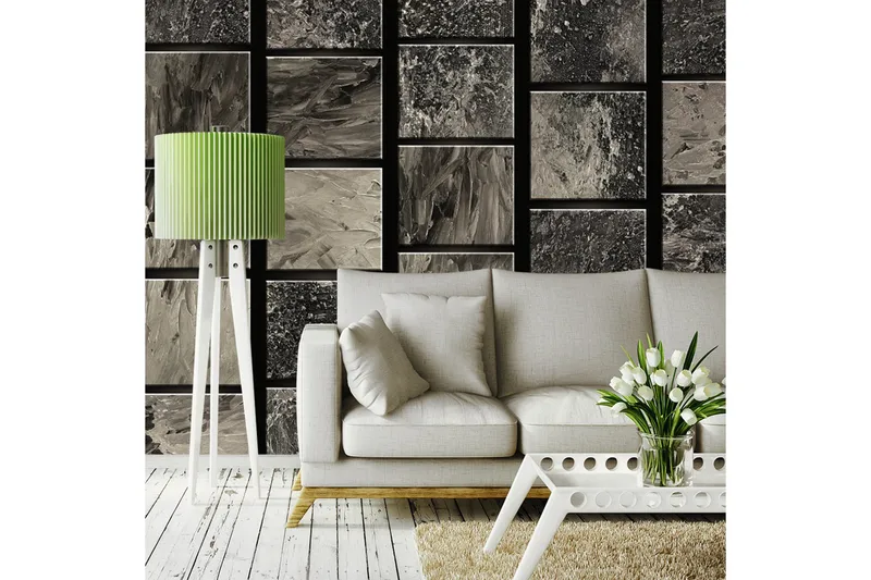 Valokuvatapetti Painted Squares 50x1000, Artgeist sp. z o. o.