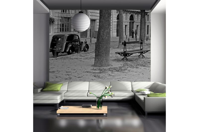 Valokuvatapetti Peaceful French Street 400x309 - Artgeist sp. z o. o. - Sisustustuotteet - Seinäkoristeet - Tapetit - Valokuvatapetit