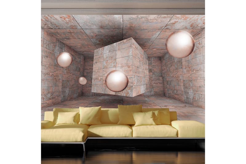 Valokuvatapetti Pink Box 200x140, Artgeist sp. z o. o.