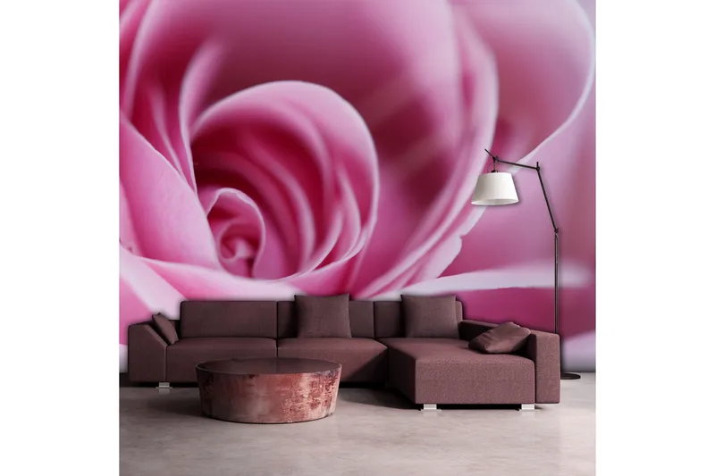 Valokuvatapetti Pink Rose 200x154, Artgeist sp. z o. o.