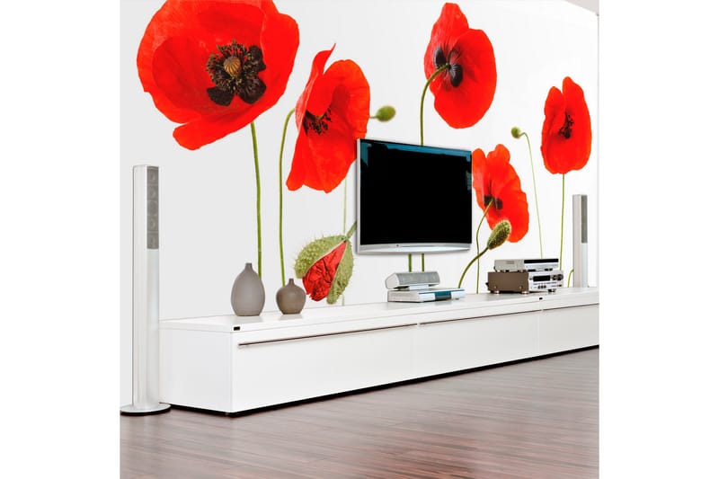 Valokuvatapetti Punaiset Unikot Muisto kesästä 300x231, Artgeist sp. z o. o.