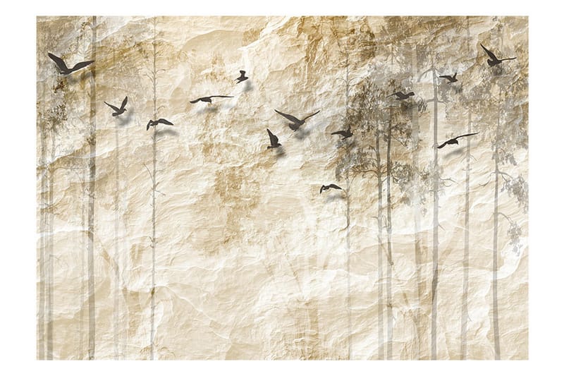 Valokuvatapetti Paper World 200x140 - Artgeist sp. z o. o. - Sisustustuotteet - Seinäkoristeet - Tapetit - Valokuvatapetit