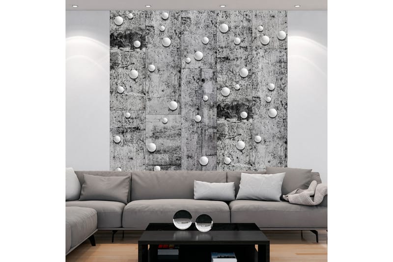 Valokuvatapetti Pearls On Concrete 50x1000 - Artgeist sp. z o. o. - Sisustustuotteet - Seinäkoristeet - Tapetit - Valokuvatapetit