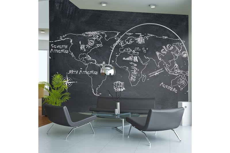 Valokuvatapetti Pieni Matka Suuret Matkat Tšekki 200x154, Artgeist sp. z o. o.