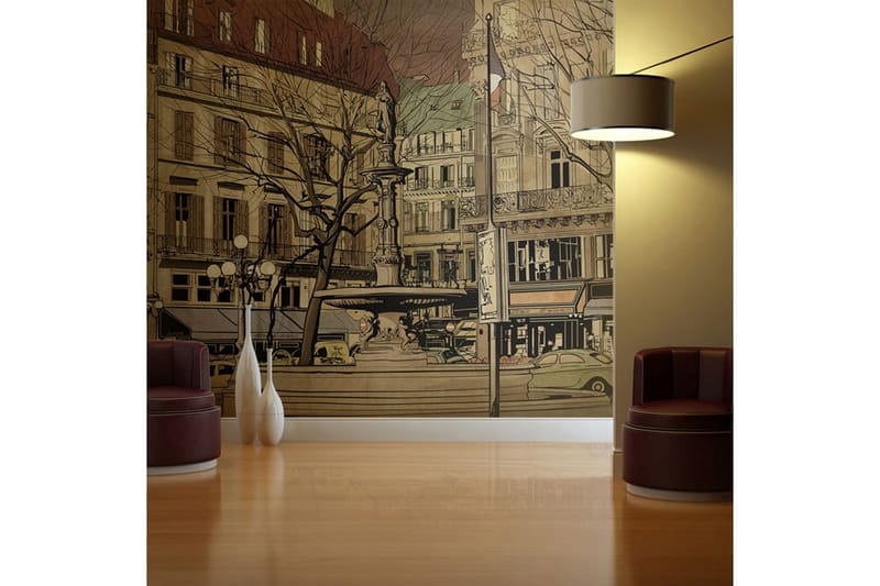 Valokuvatapetti Parisian Fountain 300x231, Artgeist sp. z o. o.