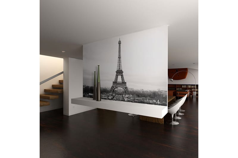 Valokuvatapetti Paris Mustavalkoinen Valokuvaus 400x309 - Artgeist sp. z o. o. - Sisustustuotteet - Seinäkoristeet - Tapetit - Valokuvatapetit