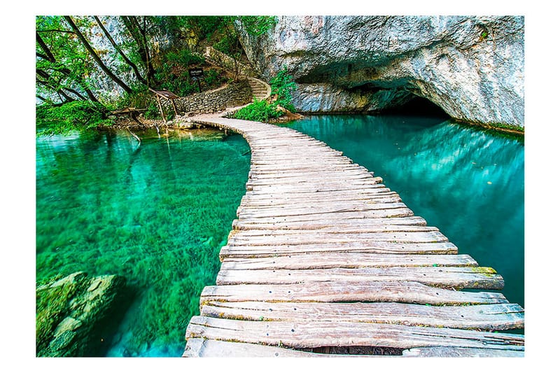 Valokuvatapetti Plitvice Lakes National Park 200x140 - Artgeist sp. z o. o. - Sisustustuotteet - Seinäkoristeet - Tapetit - Valokuvatapetit