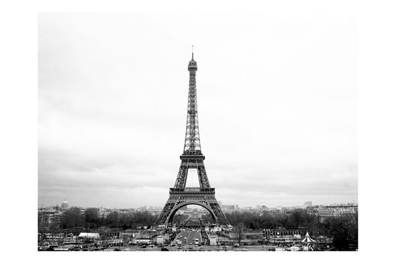 Valokuvatapetti Paris Mustavalkoinen Valokuvaus 400x309 - Artgeist sp. z o. o. - Sisustustuotteet - Seinäkoristeet - Tapetit - Valokuvatapetit