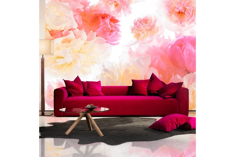 Valokuvatapetti Pastel Peonies 100x70, Artgeist sp. z o. o.