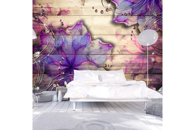 Valokuvatapetti Purple Memory 300x210 - Artgeist sp. z o. o. - Sisustustuotteet - Seinäkoristeet - Tapetit - Valokuvatapetit
