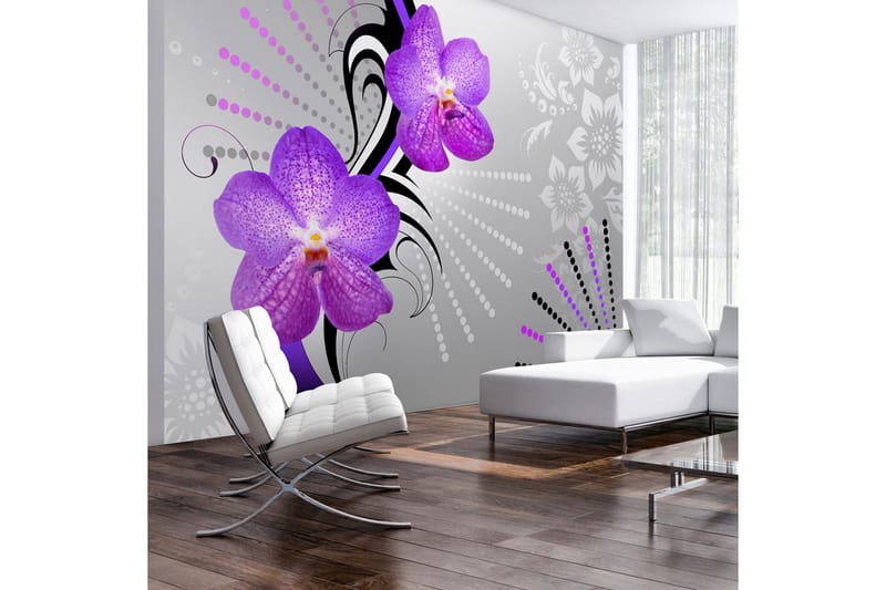 Valokuvatapetti Purple Vibrations 150x105, Artgeist sp. z o. o.