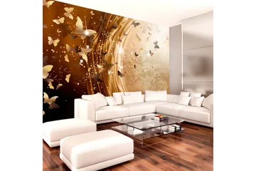 Valokuvatapetti Golden Path 250x175 - Artgeist sp. z o. o. - Sisustustuotteet - Seinäkoristeet - Tapetit - Valokuvatapetit